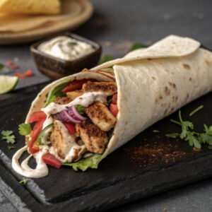 Jerk Chicken Wrap