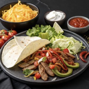 Fajitas (Steak, Chicken, or Shrimp)